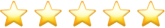 Google review stars for Abilene Dental in Abilene, Texas